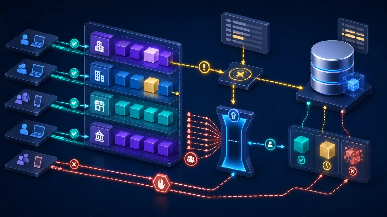High-performance application serving cached data